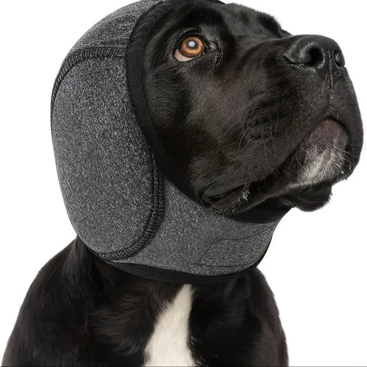 HushMuff™ - Banda Relajante y Protector Auditivo para Perros